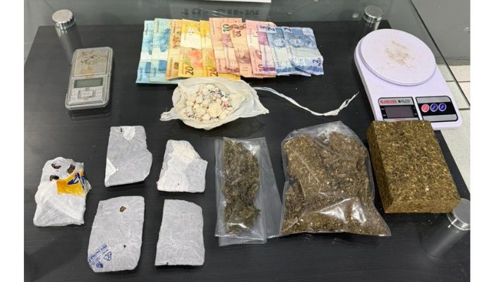 Laranjeiras – Rotam apreende drogas e pessoas são presas por trafico de drogas